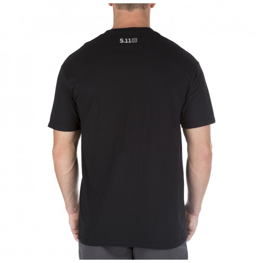 Remera 5.11 Tactical Power Hex - Negra