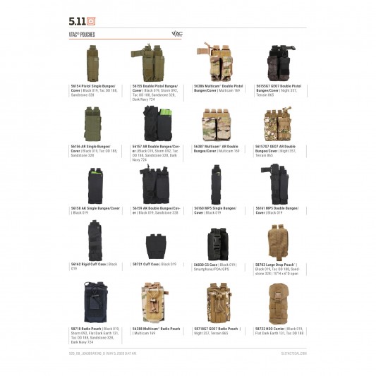 Funda Para Celular Molle 5.11 Tactical - C5 Case L