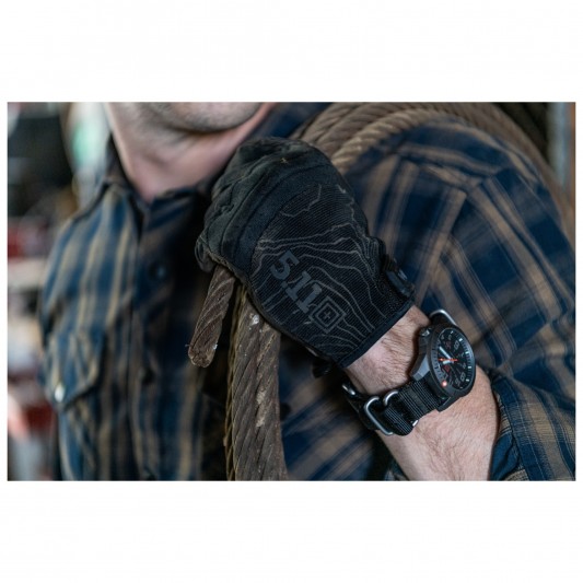 Guante Tac De Alta Abrasion - Negro