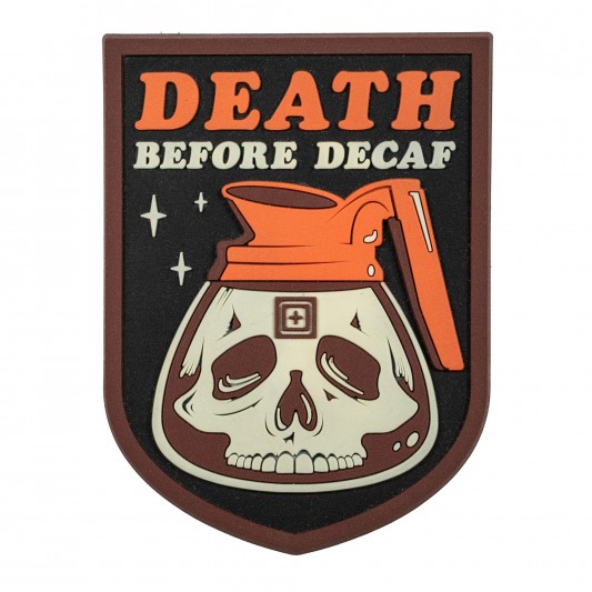 Parche 5.11 Tactical - Death Before Decaf