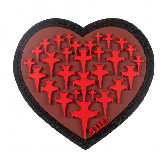 Parche 5.11 Tactical - Airplane Heart