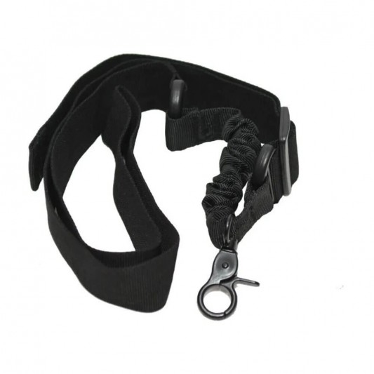 Correa Tactica 1 Punto Bungee Negra Para Arma...