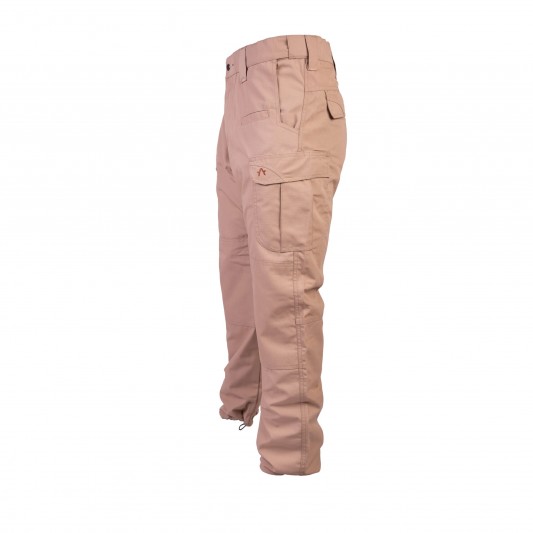 Pantalón Táctico Rip Stop Color Arena - Cintura...