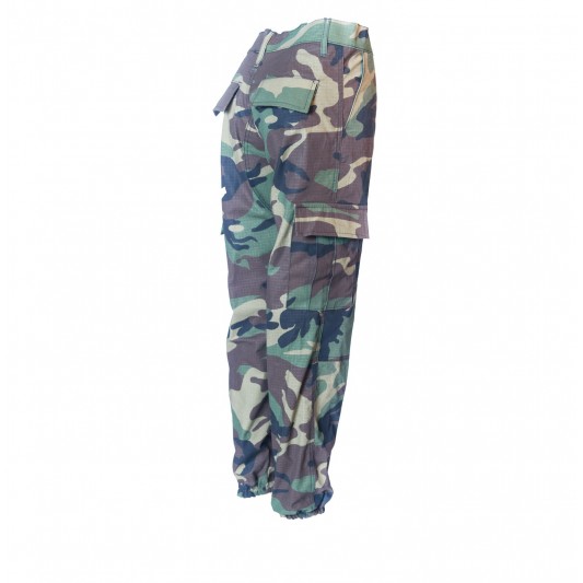 Pantalón Camuflado Rural De Tiro Bajo - Mujer
