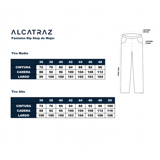 Pantalón Camuflado Rural De Tiro Bajo - Mujer