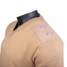 Tricota Sweater Cuello V Termico Beige Prefectura Alcatraz