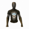 Remera Argentina 5.11 Skull Negra