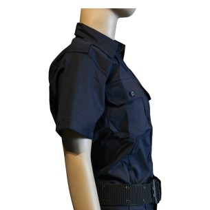 Camisa Batista Azul De Mujer 2