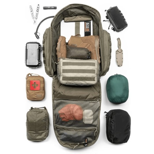 Mochila Rush 72 2.0 Tactica 55 Litros 5.11 Molle
