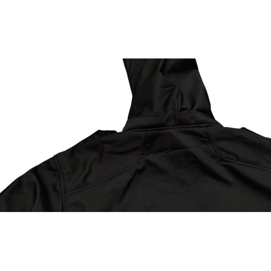 Campera Softshell Ultra Negra Alcatraz