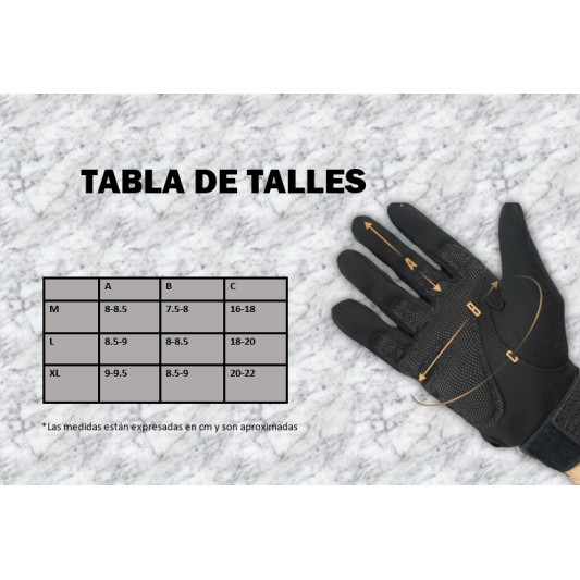 Guante Tactico/ Policial