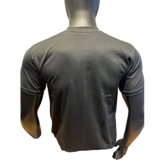 Remera De Algodon Con Cuello Redondo