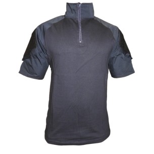 Camisaco Combat Azul Manga...