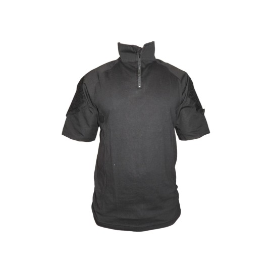 Camisaco Combat Negro Manga Corta