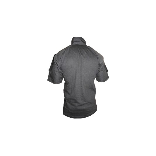 Camisaco Combat Negro Manga Corta