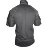 Camisaco Combat Negro Manga Corta
