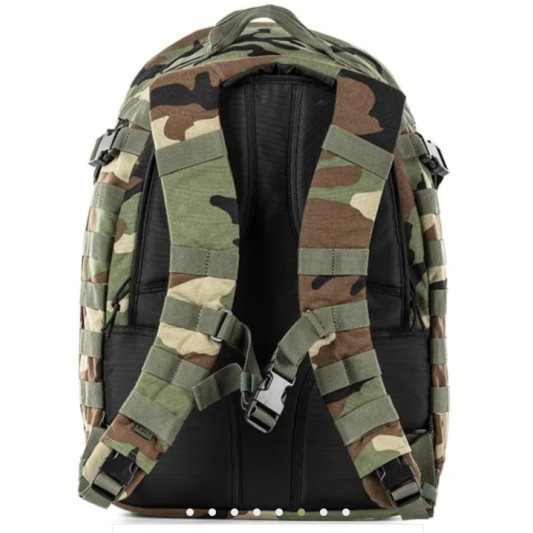 Mochila Rush 24 5.11 Woodland Rural 37 Litros
