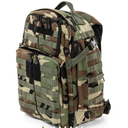 Mochila Rush 24 5.11 Woodland Rural 37 Litros