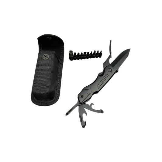 Navaja Tactica Con Alicate Plegable