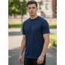 Remera manga corta azul