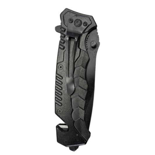 Navaja Táctica Plegable F-806 Negra