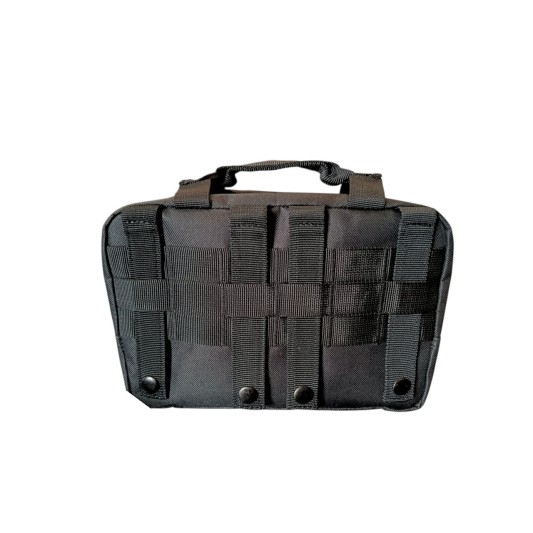 Pouch Multiuso Negro Con Sistema MOLLE