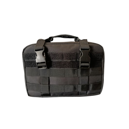 Pouch Multiuso Negro Con Sistema MOLLE
