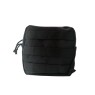 Porta Objeto Táctico MOLLE Negro Multiuso