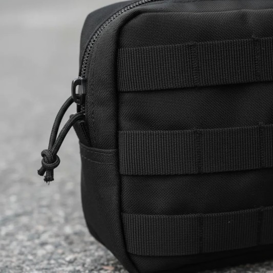 Porta Objeto Táctico MOLLE Negro Multiuso