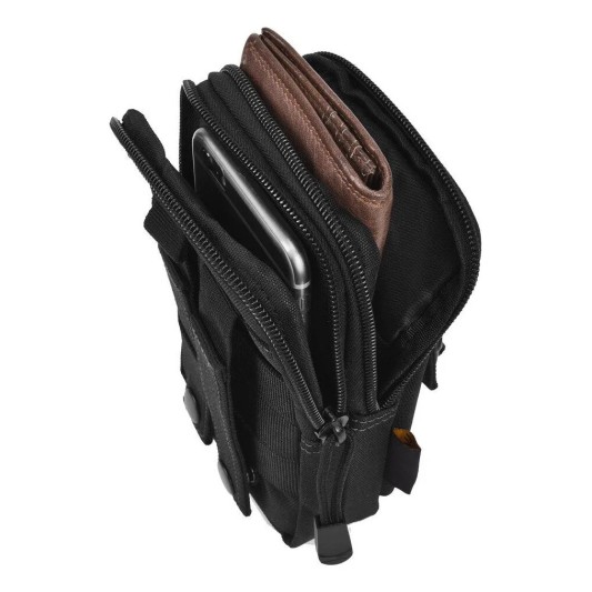 Pouch Bolso Tactico Porta Celular Molle...
