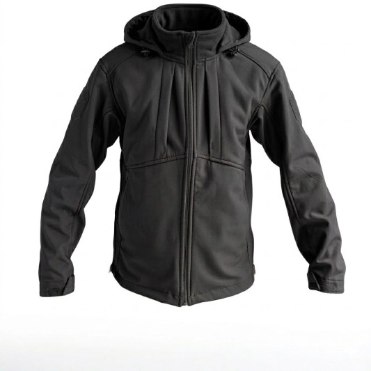 Campera Softshell Ultra Negra Alcatraz