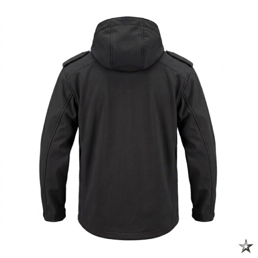 Campera Softshell Ultra Negra Alcatraz