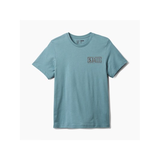 REMERA 5.11 PT-R BLUE AGAVE — DISTRIBUIDOR OFICIAL