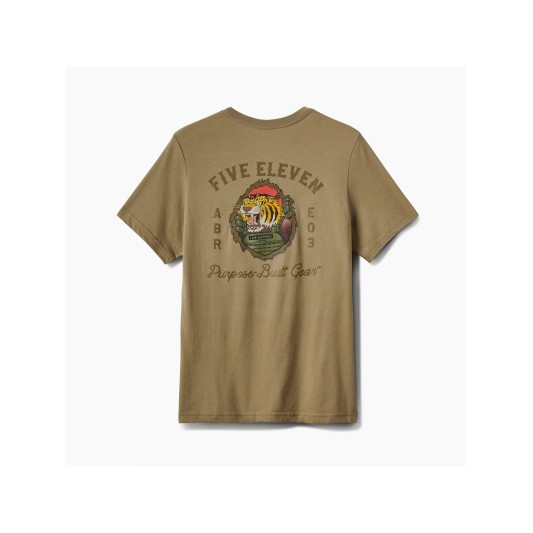 Remera 5.11 Tiger Rage Green – Distribuidor...