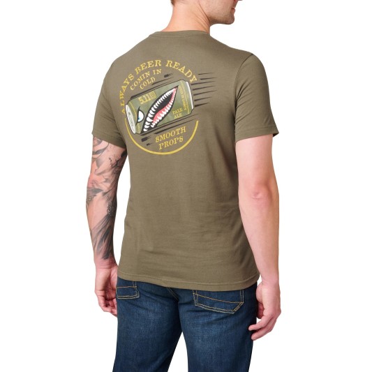Remera 5.11 Coming in Cold Green – Distribuidor...